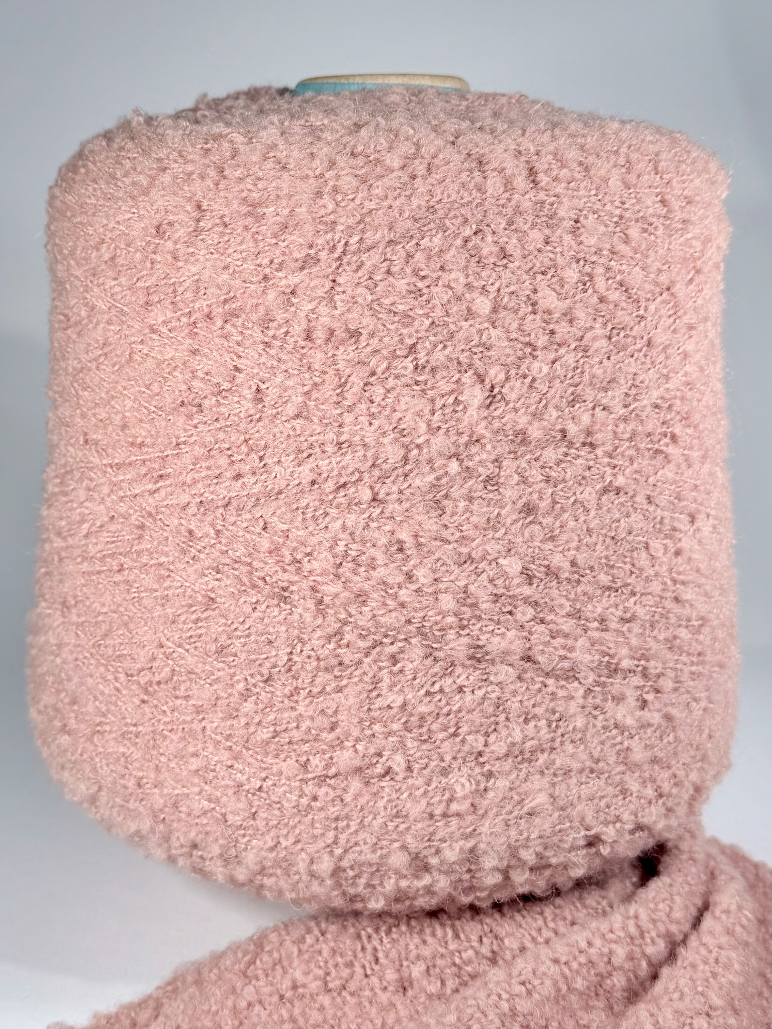 Sesia Nuvolari Bouclé Garn 350m/100g Puderrosa foto 2